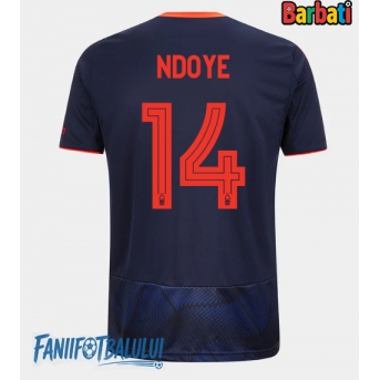 Nottingham Forest Dan Ndoye #14 Tricou Fotbal Replică 2025-26 Barbati Treilea